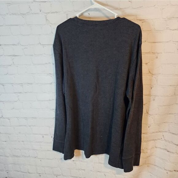 Men's Eddie Bauer Dark Gray Long Sweater, Size XL - Picture 4 of 4